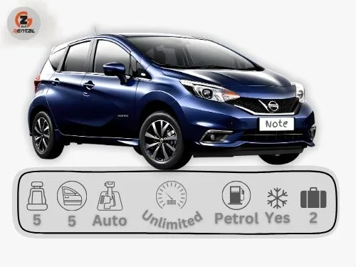 NIssan Note Dark blue